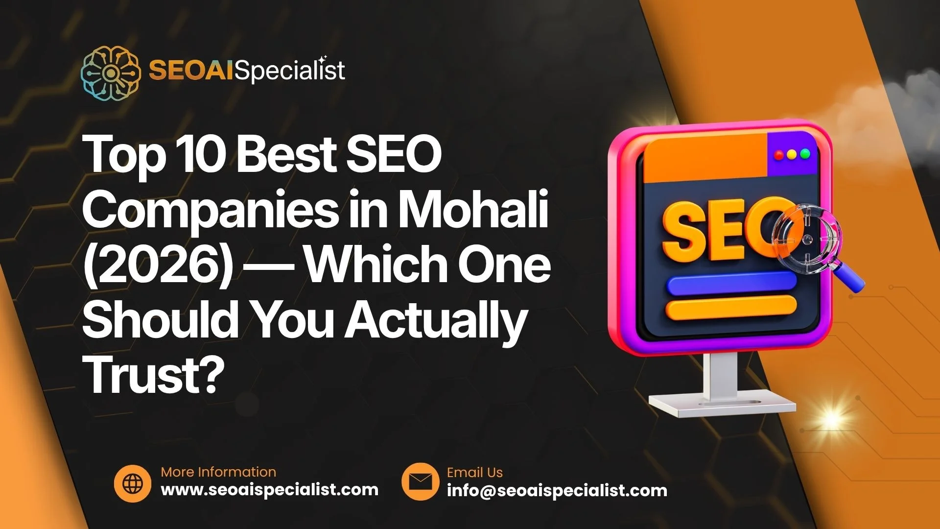 Top 10 Best SEO Companies in Mohali (2026)